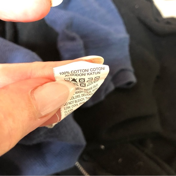 Lucky Brand Men's medium Blue Lived In Thermal Cotton Pullover Casual XL - Picture 6 of 8